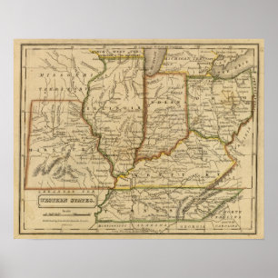 Affiche États occidentaux