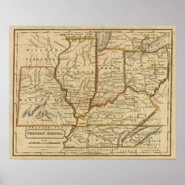 Affiche États occidentaux (Devant)