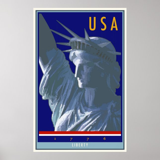 Affiche États-Unis (Devant)