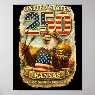 Affiche États-Unis 250 Kagovernment Agencys T-shirt drôle
