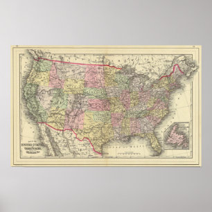 Affiche États-Unis 28