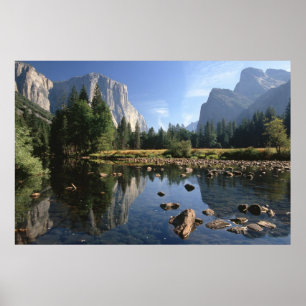 Affiche États-Unis, Californie, Parc national de Yosemite,