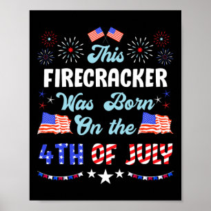 Affiche États-Unis Ce pétard est né le 4 juillet Independ