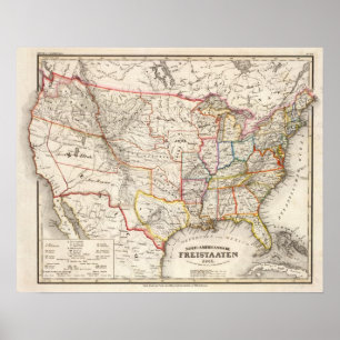 Affiche États-Unis d'Amérique