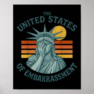 Affiche États-Unis de gêne Statue de la Liberté 4