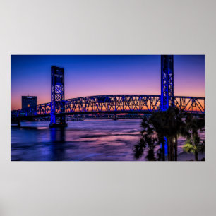 Affiche États-Unis, Jacksonville, Floride