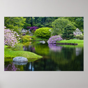 Affiche États-Unis, Maine, Port du Nord-Est. Vue sur Astic