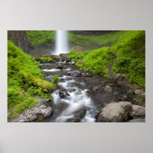 Affiche États-Unis, Oregon, Columbia River Gorge, Latourel