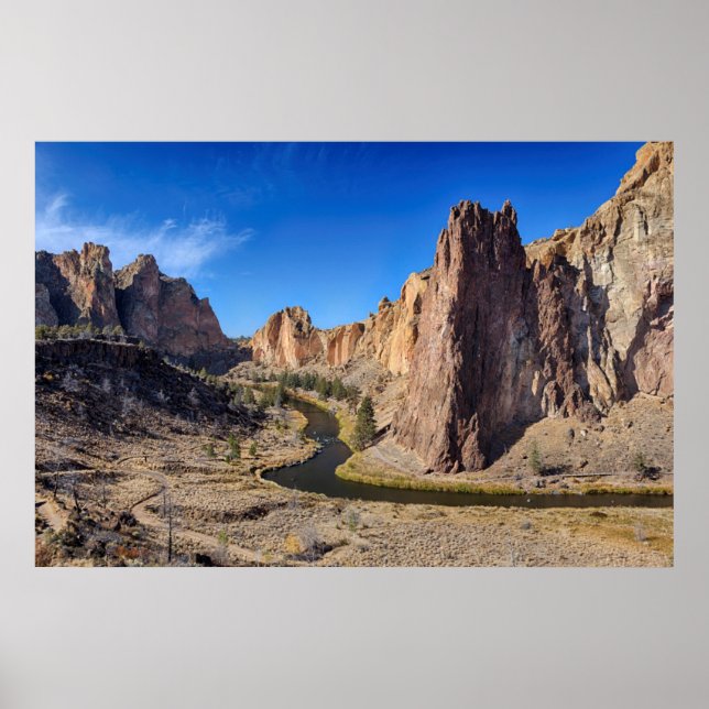 Affiche États-Unis, Oregon, Smith Rock State Park (Devant)