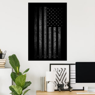 Affiche États-Unis Texte désorganisé Vintage Grunge Americ