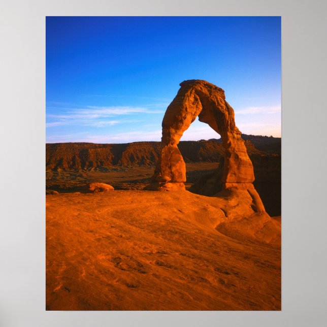 Affiche États-Unis, Utah, Parc national des Arches, Arche  (Devant)