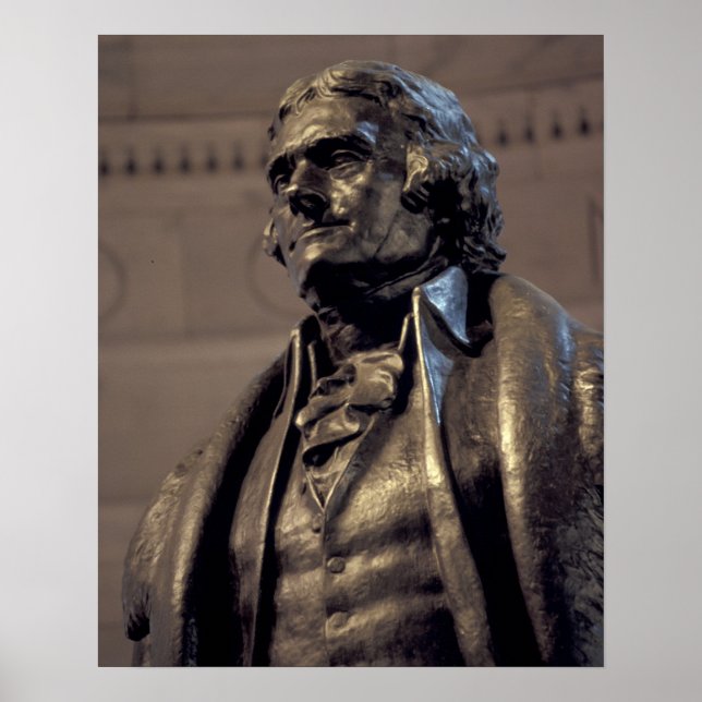 Affiche États-Unis, Washington DC. Mémorial Thomas Jeffers (Devant)