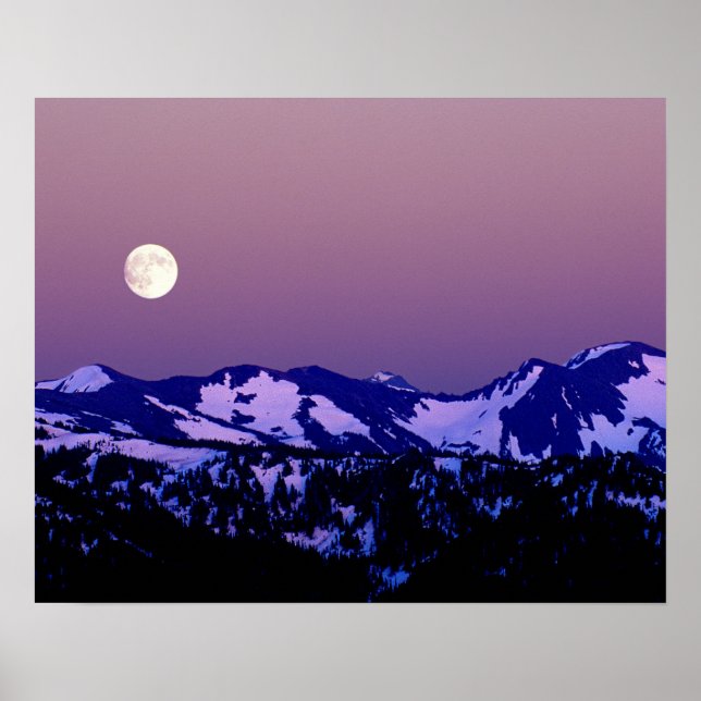 Affiche États-Unis, Washington, Port Angeles, Olympic Nati (Devant)