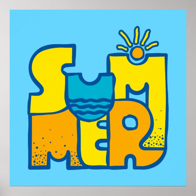 Affiche Été (Devant)