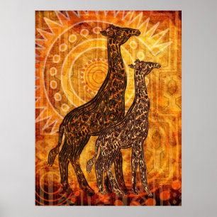 Affiche Été africain