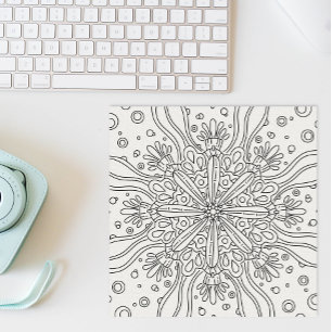 Affiche Été Minutieux : Couleur Mignonne Votre Propre Colo