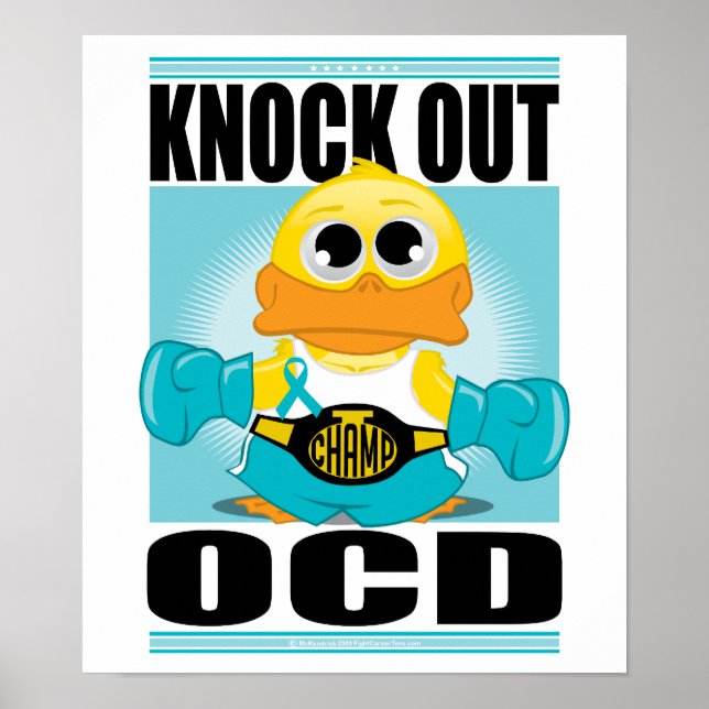 Affiche Éteindre l'OCD (Devant)