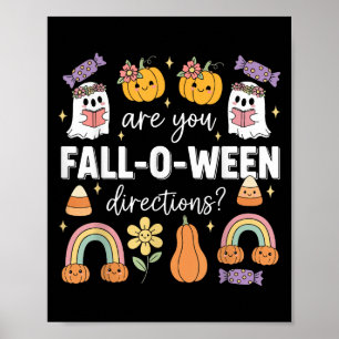Affiche Êtes-vous tombé dans les directions de Ween drôle 