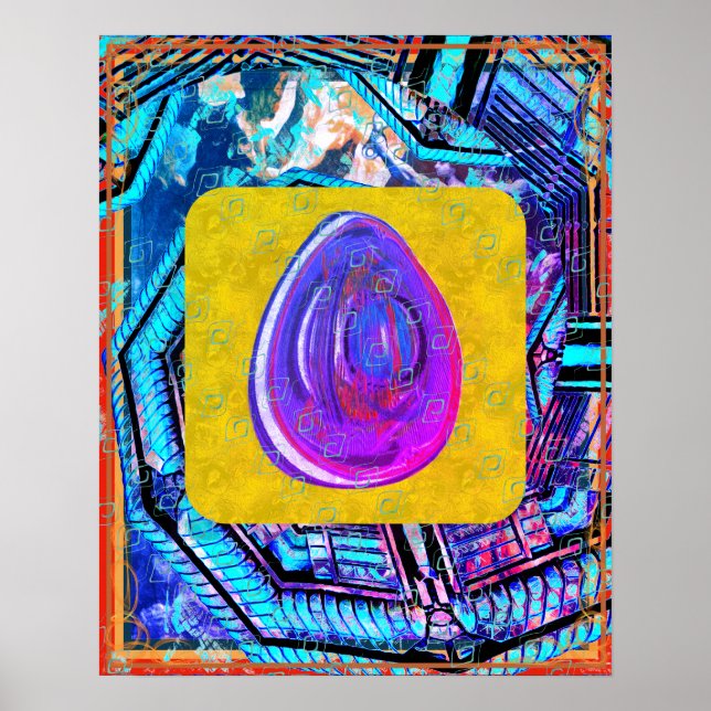 Affiche Éther élémentaire dans la Terre aide de méditation (Devant)