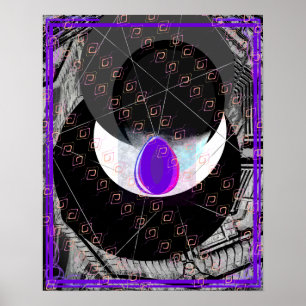 Affiche Ether élémentaire dans l'aide de méditation de l'e