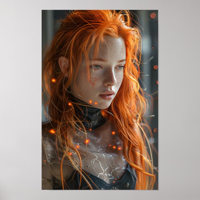 Affiche Ethereal Battle Action Pose Moyenne Voyage Mode De (Devant)