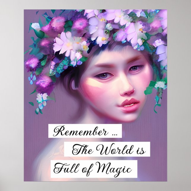 Affiche Ethereal Imaginaire Fairytale Art | Jolies femmes (Devant)