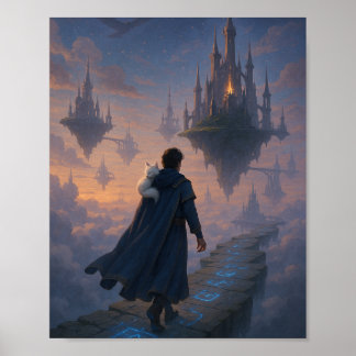 Affiche Ethereal Sky City
