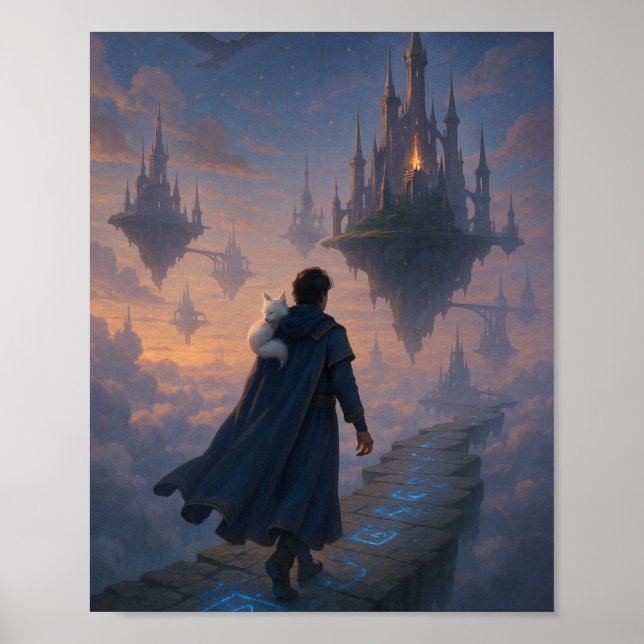 Affiche Ethereal Sky City (Devant)