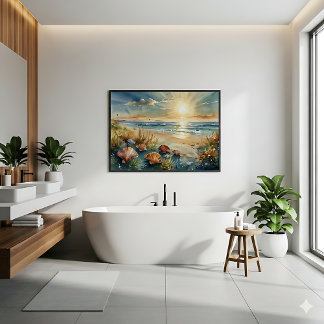 Affiche Ethereal Underwater Scene