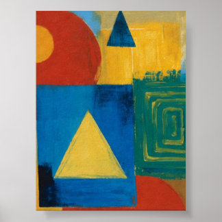 Affiche Ethereal Watercolor Fine Art Print - Abstract / Fl