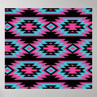 Ethnic American Indian : Motifs aztèques.