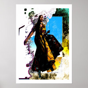 Affiche Ethnique