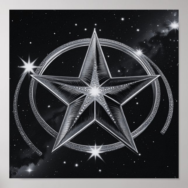 Affiche Étoile classique (Devant)