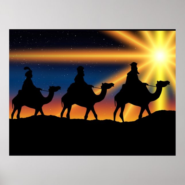 Affiche Étoile de Bethléem - Naissance du Christ (Devant)