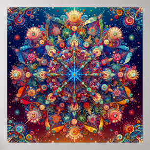 AFFICHE ÉTOILE DE NOËL