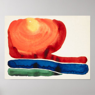 Affiche Étoile du soir 2 Georgia O'Keeffe