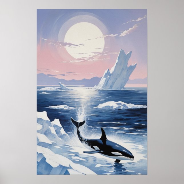 Affiche Étoile montante Orque Épaulard Alaska  (Devant)