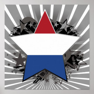 Affiche Étoile néerlandaise