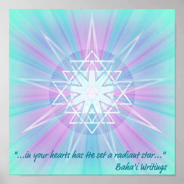 Affiche Étoile radieuse (Devant)
