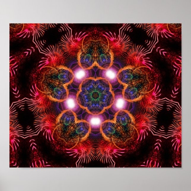 affiche étoile rose (Devant)