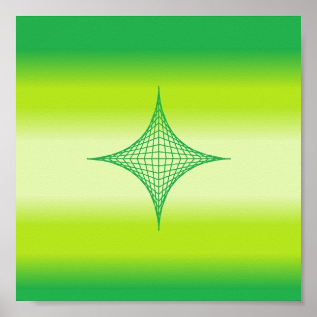 Affiche Étoile verte (Devant)