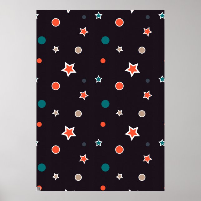 Affiche Étoiles de Noël (Devant)