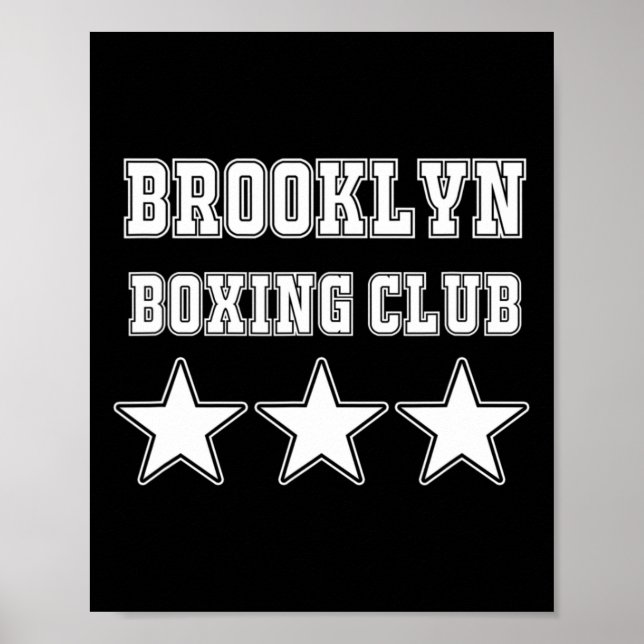 Affiche Étoiles du club de boxe de Brooklyn (Devant)