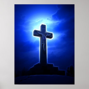 Affiche Étonnante Crucifixion Jésus