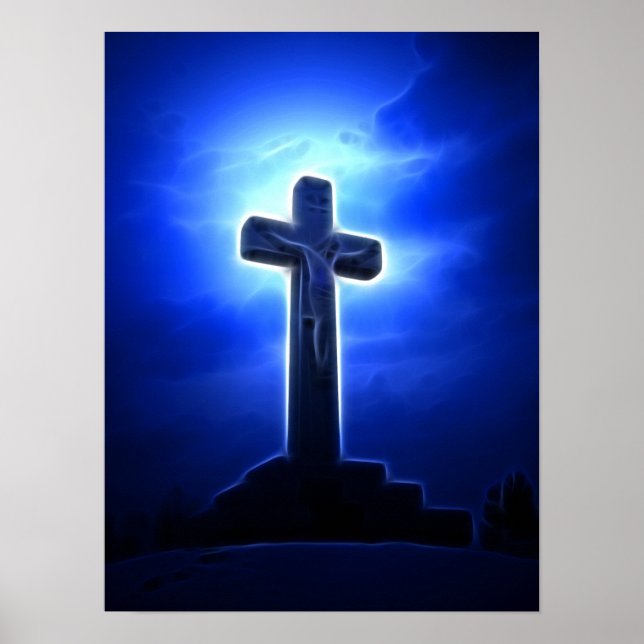 Affiche Étonnante Crucifixion Jésus (Devant)