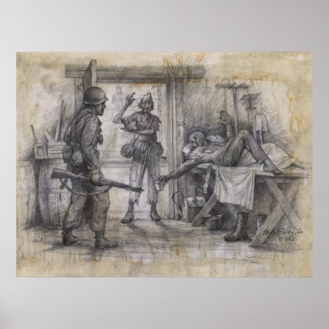 Affiche Étrange événement sur le Rhin (Devant)