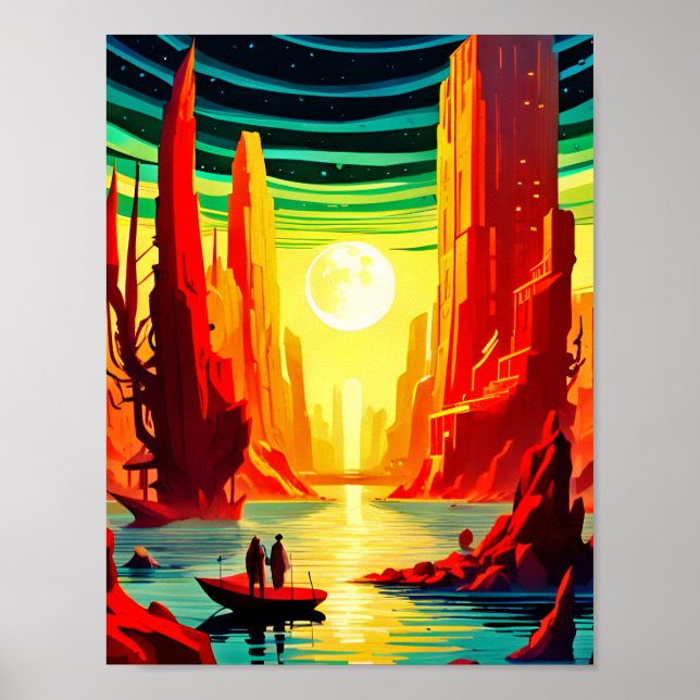 Affiche Étrange nouveau monde (Devant)