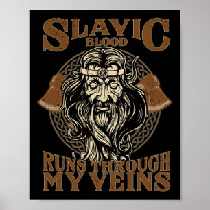 Affiche Être céleste slave Artisanat Païens Slaves P