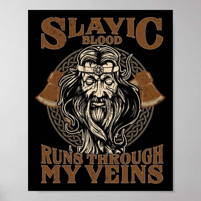 Affiche Être céleste slave Artisanat Païens Slaves P (Devant)