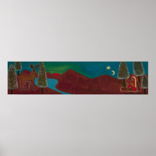 Affiche Etre en Ecosse avec mes pensées 2009